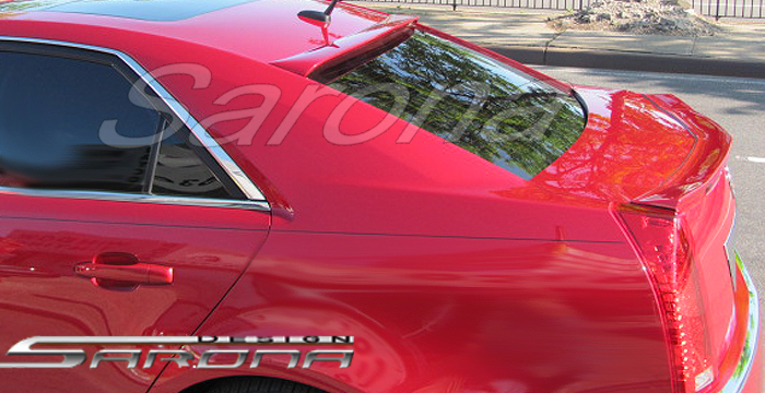 Custom Cadillac CTS Roof Wing  Sedan (2008 - 2012) - $299.00 (Manufacturer Sarona, Part #CD-009-RW)